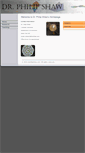 Mobile Screenshot of drphilipshaw.com
